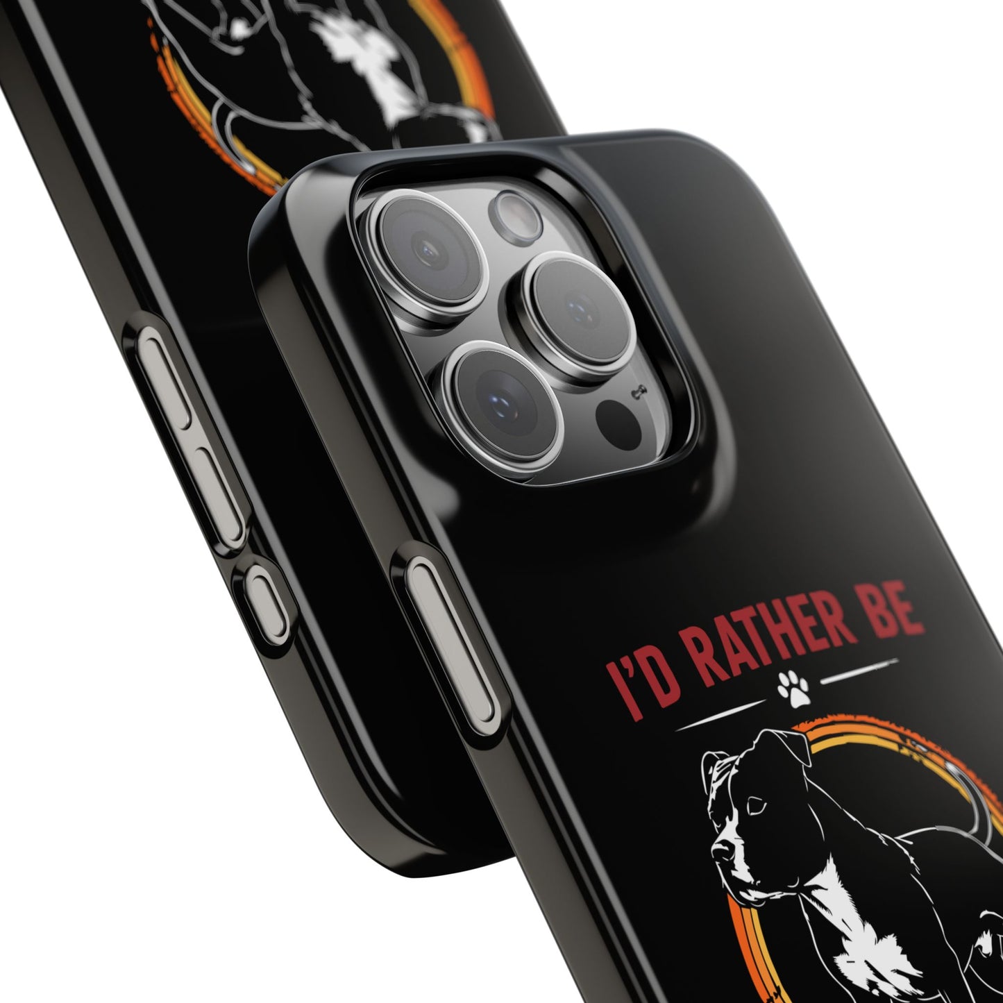 I'd Rather Be With My Staffy - Phone Cases