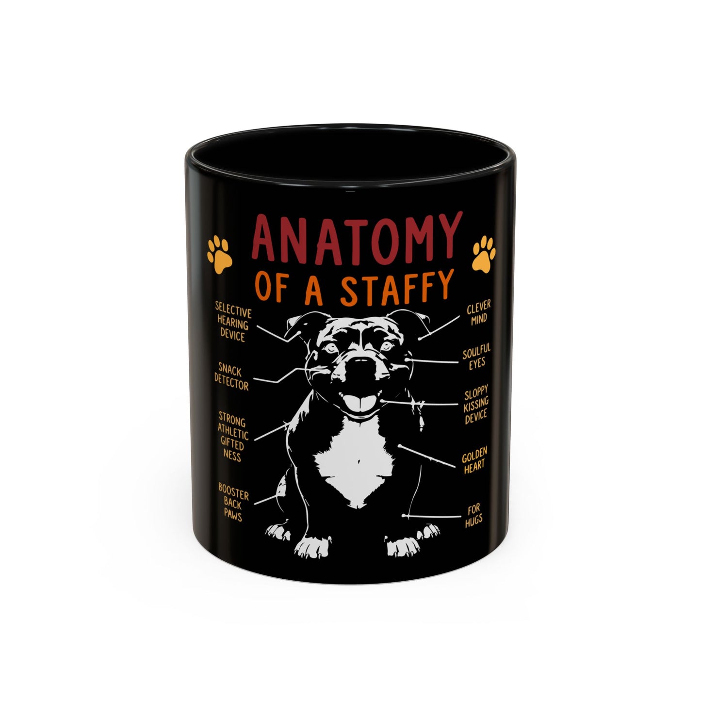 Anatomy of a Staffy  Gifts  - Coffee Mug