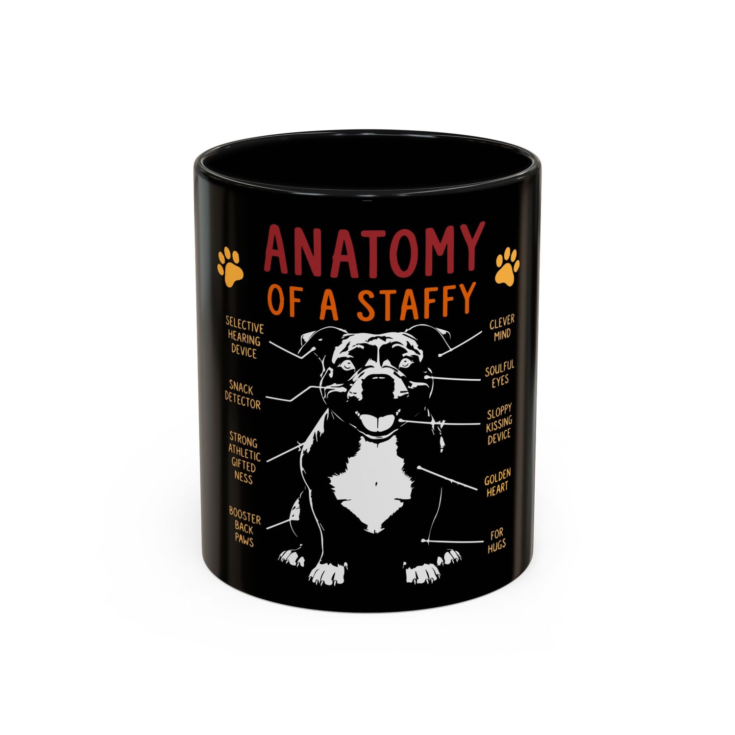 Anatomy of a Staffy  Gifts  - Coffee Mug