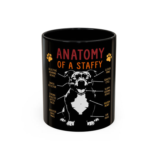 Anatomy of a Staffy  Gifts  - Coffee Mug