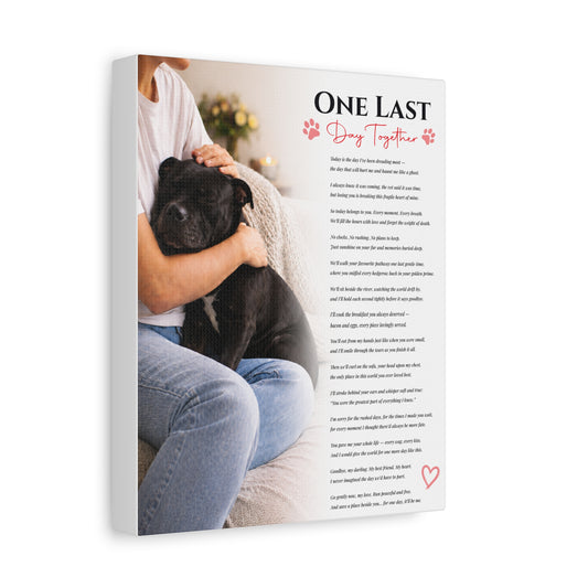 One Last Day Together - Premium Wall Art