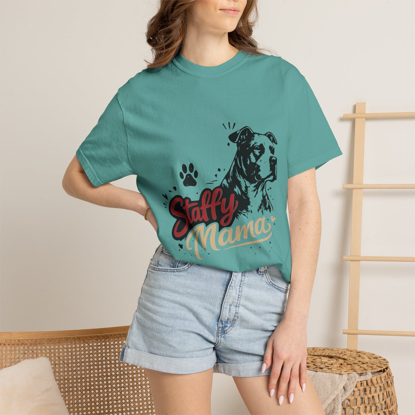 Staffordshire Mama Staffy T-Shirt