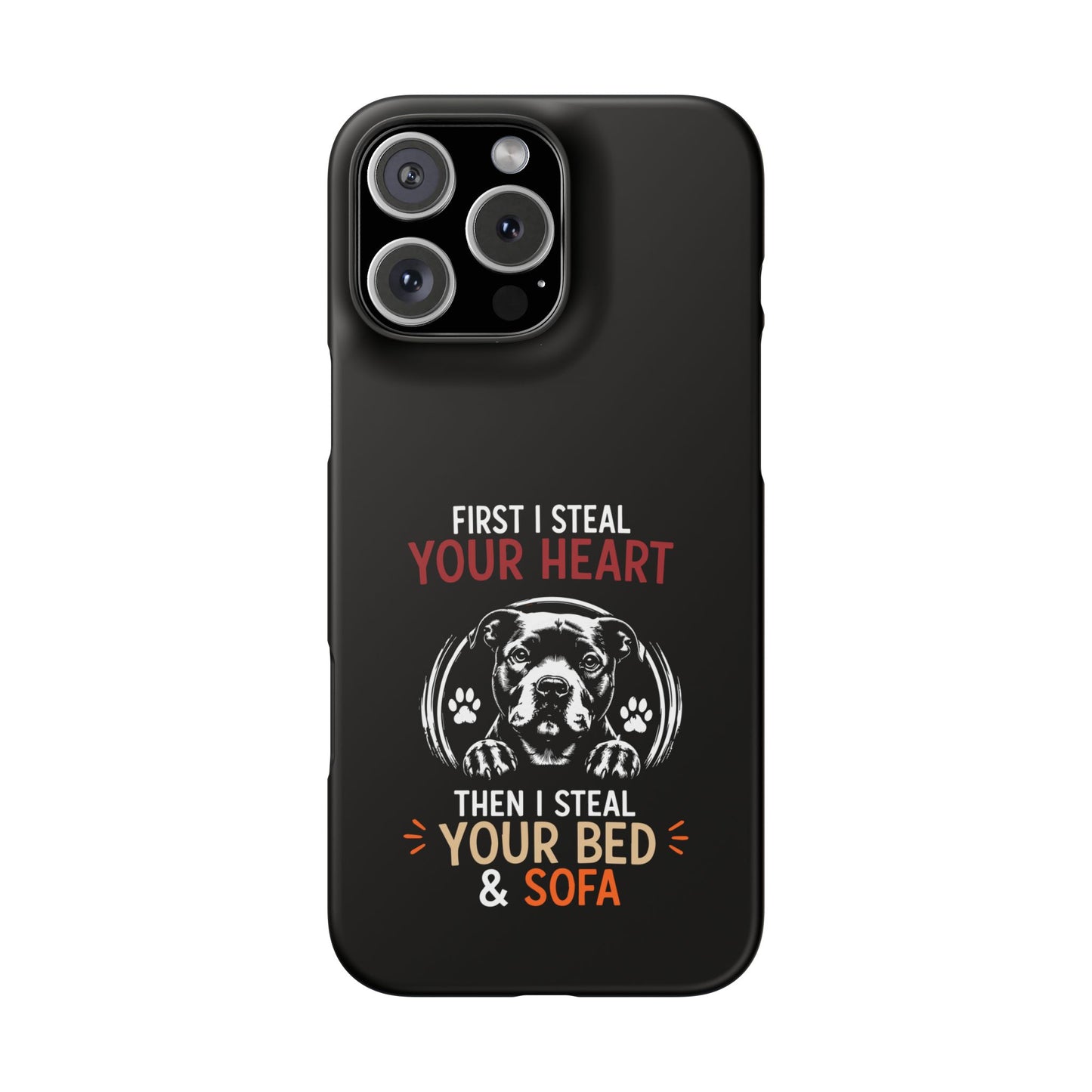 First I Steal Your Heart - Phone Cases