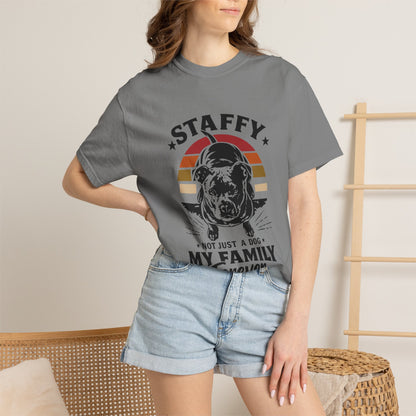 My Family Forever Staffy T-Shirt