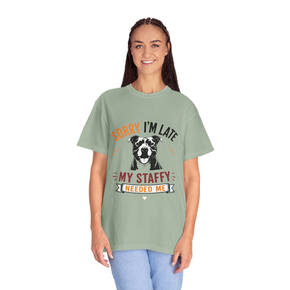 Needed Me Staffy T-Shirt