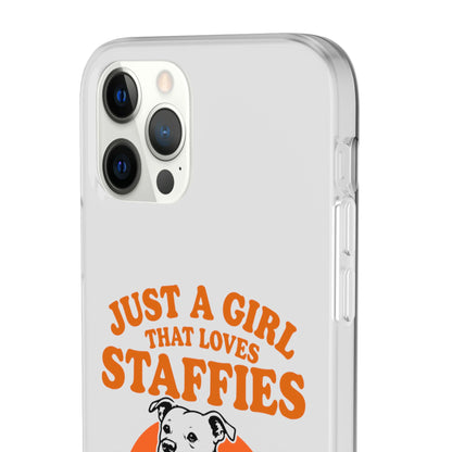 Just a Girl That Loves Staffies - Phone Case