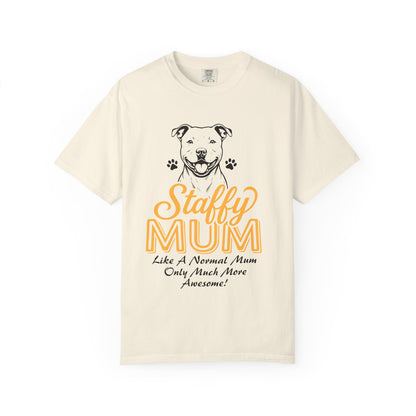 Funny Staffordshire Staffy Mum T-Shirt