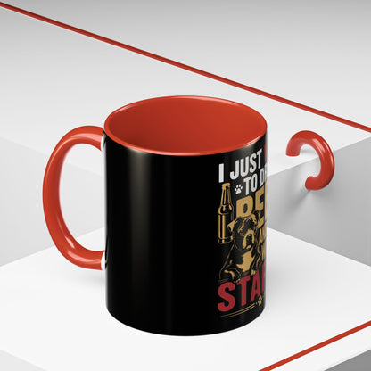 I Just Want to Drink Beer - Coffee Cup