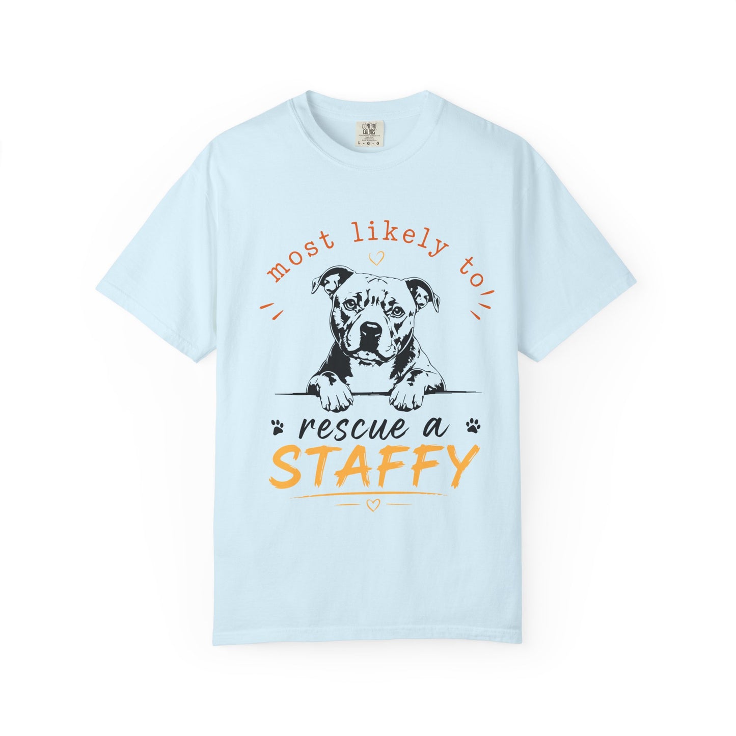 Most Likely To Dog Staffy T-Shirt