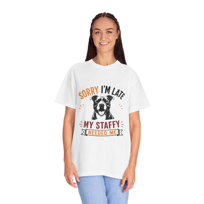 Needed Me Staffy T-Shirt