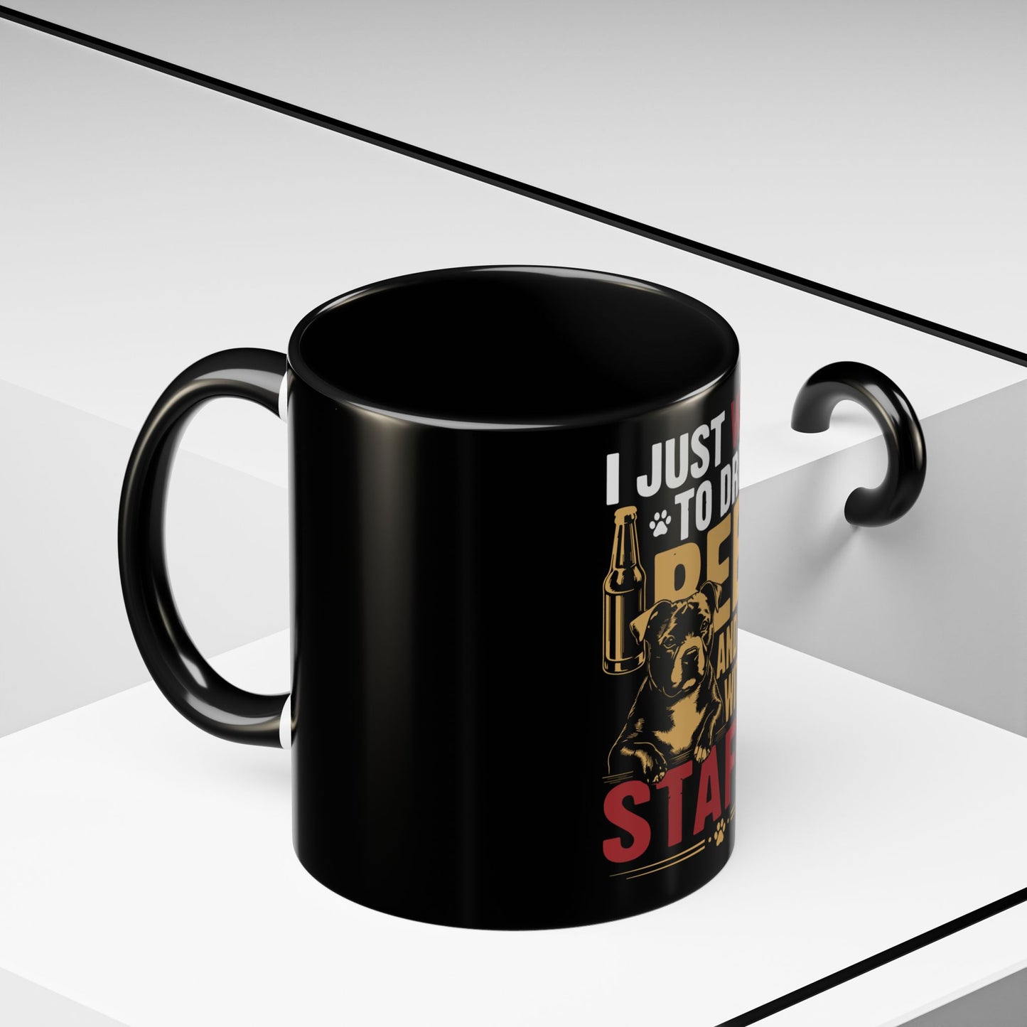 I Just Want to Drink Beer - Coffee Cup