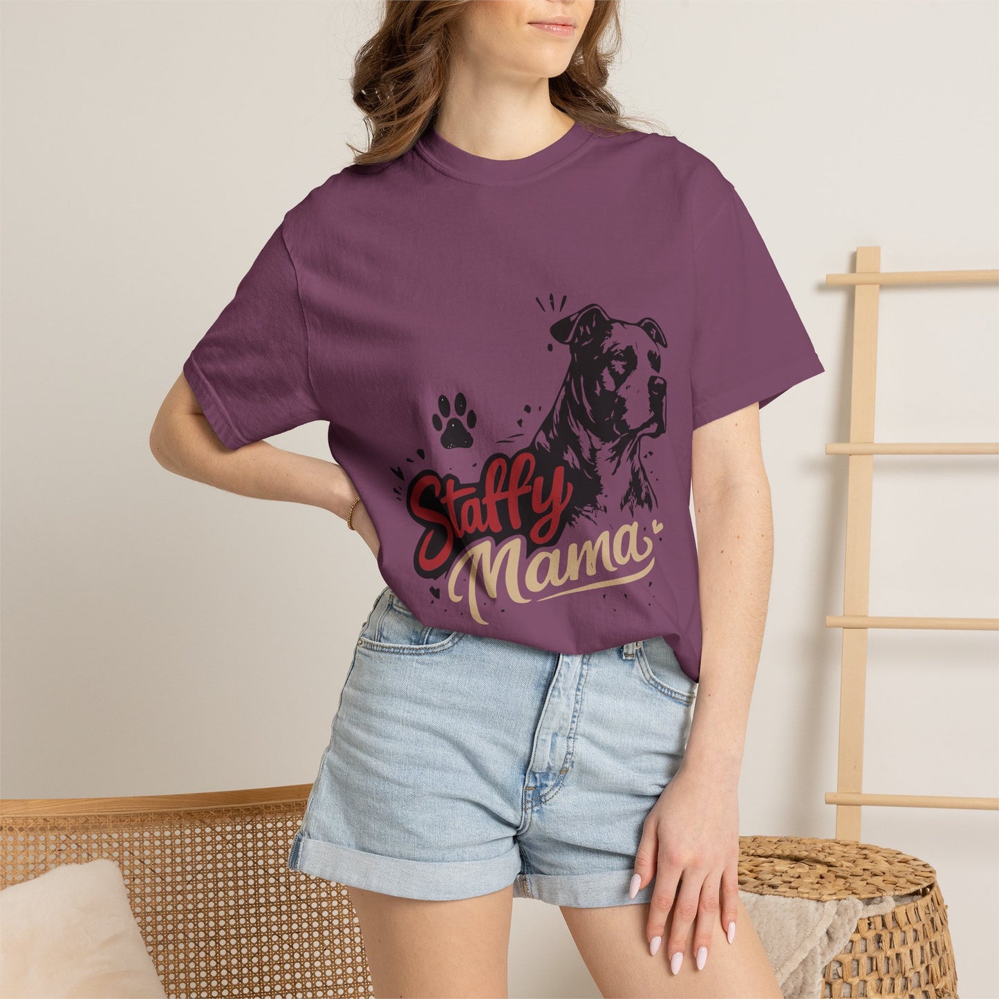 Staffordshire Mama Staffy T-Shirt