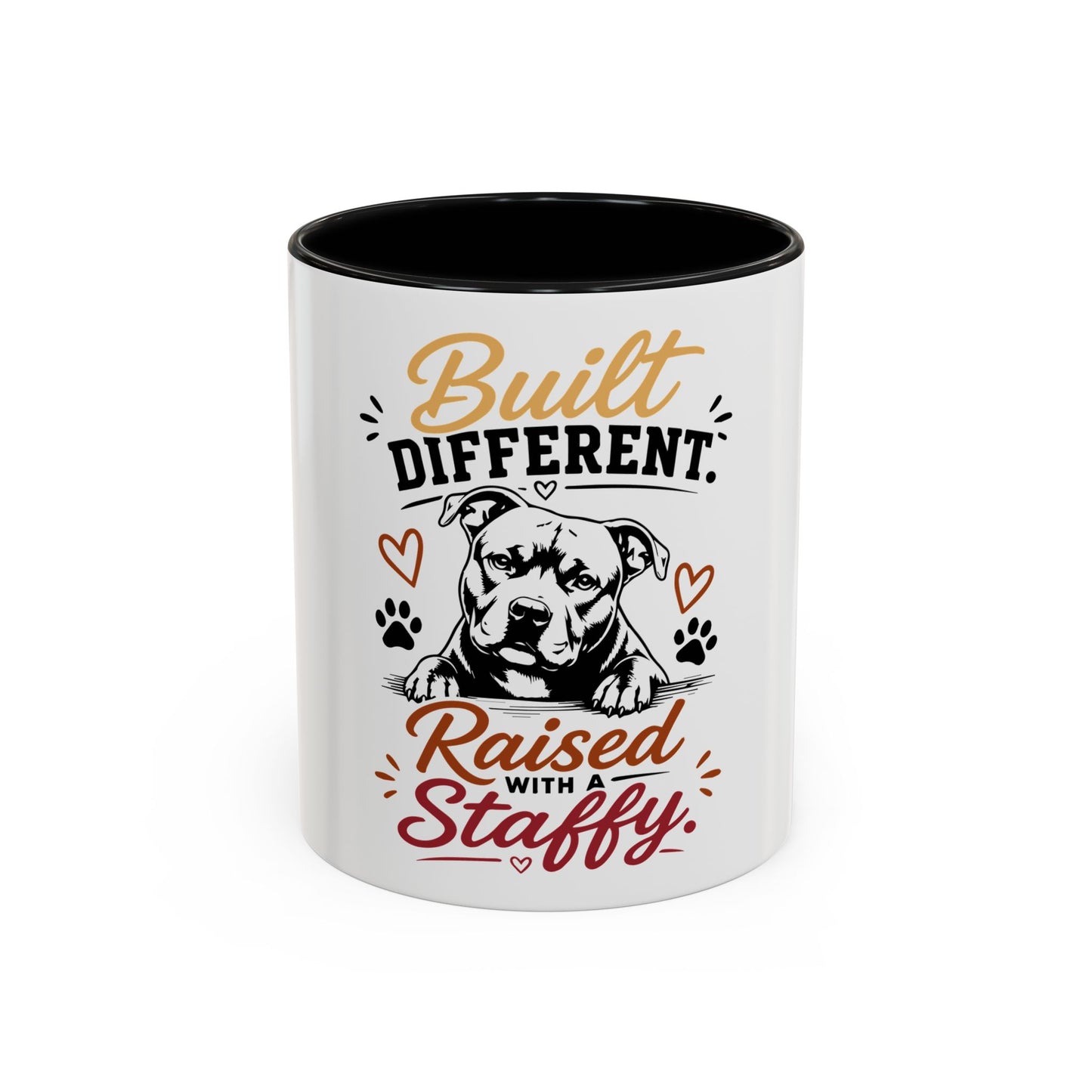 Raised with a Staffy - Coffee Mug