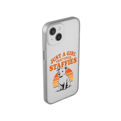 Just a Girl That Loves Staffies - Phone Case