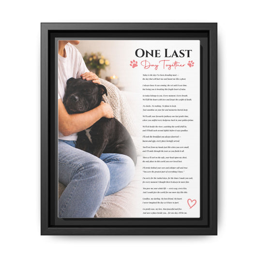 One Last Day Together- Premium Framed Wall Art