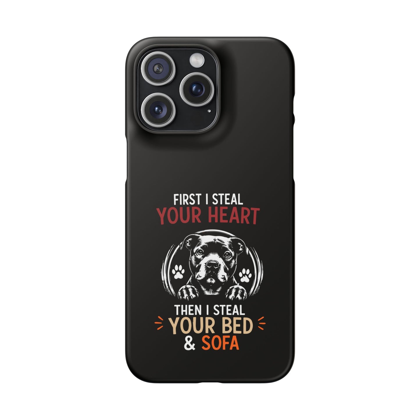 First I Steal Your Heart - Phone Cases