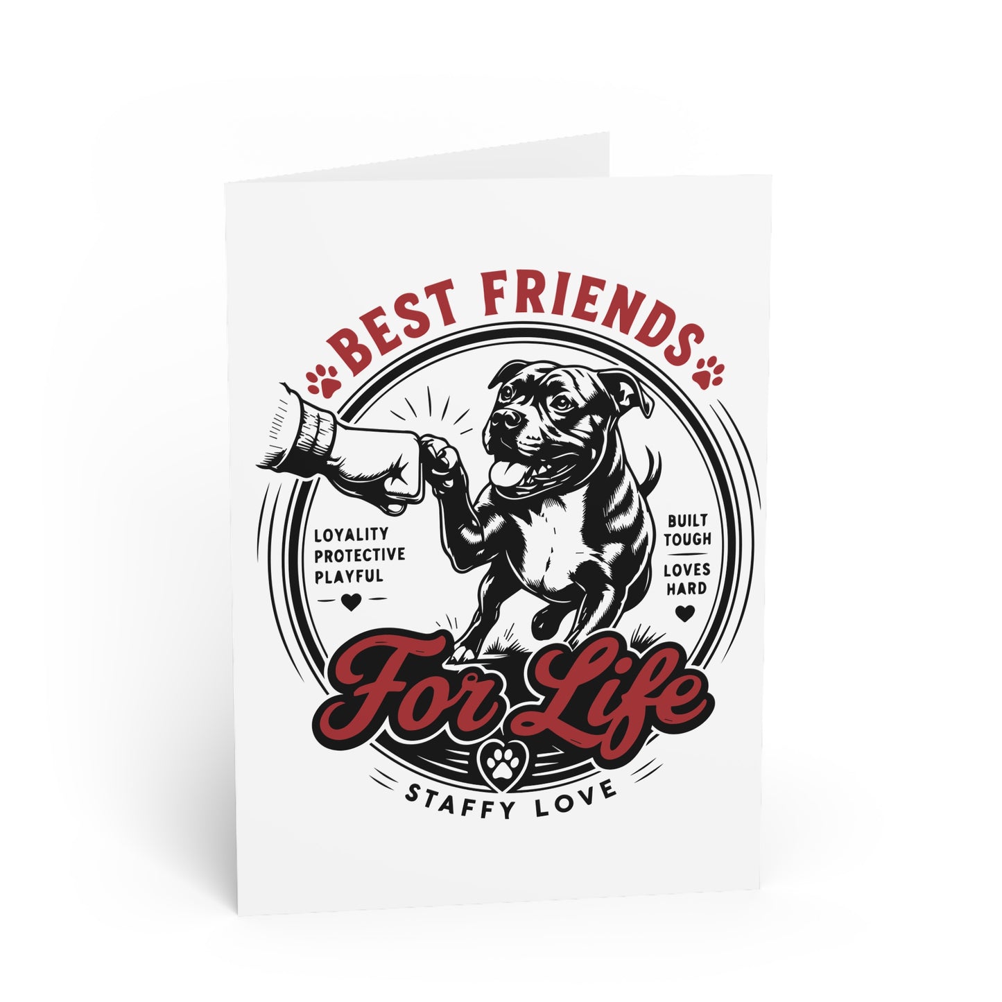 Best Friends For Life — Greeting Card