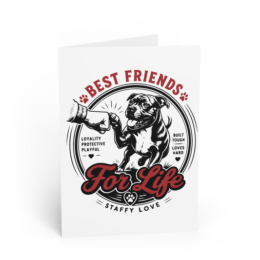 Best Friends For Life — Greeting Card