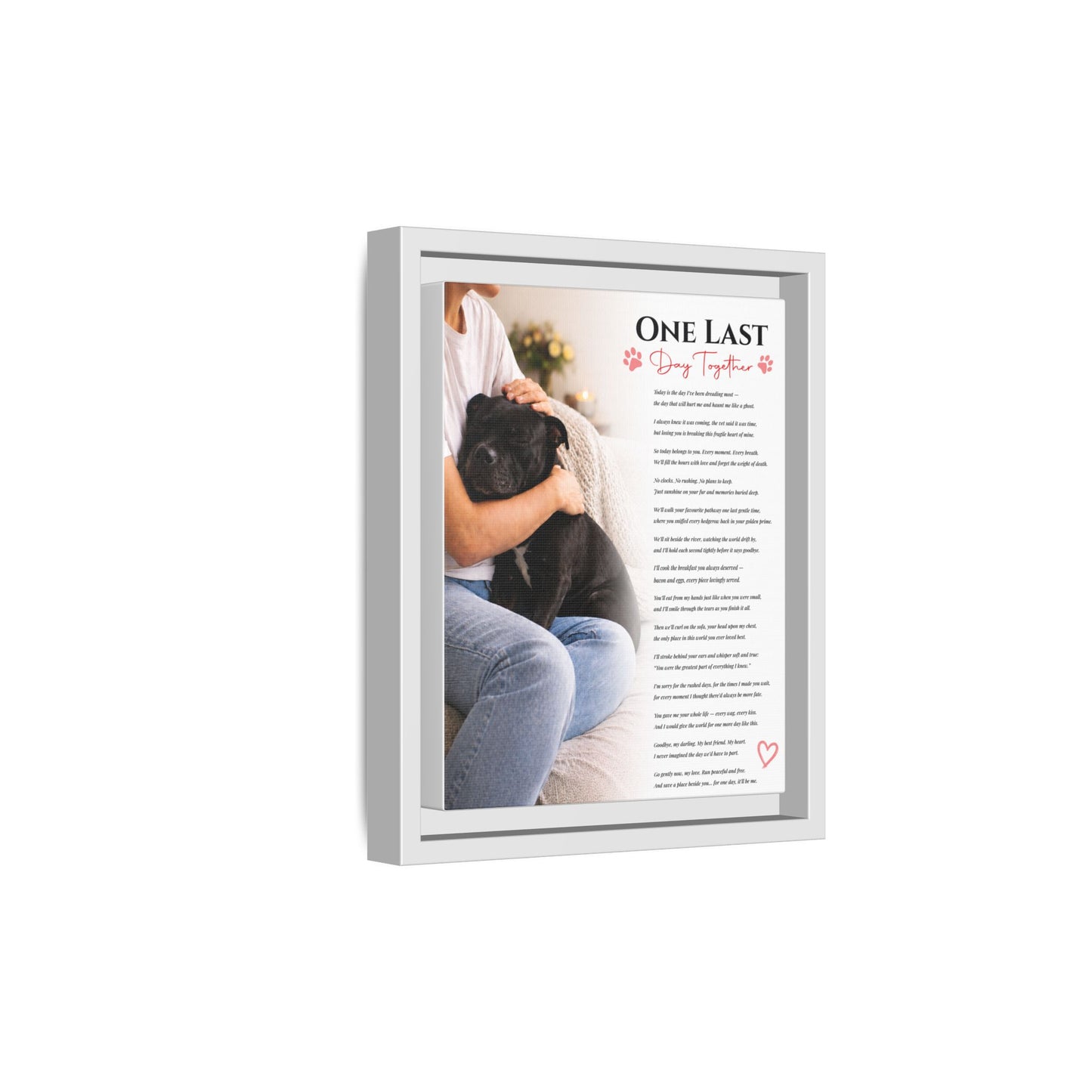 One Last Day Together- Premium Framed Wall Art