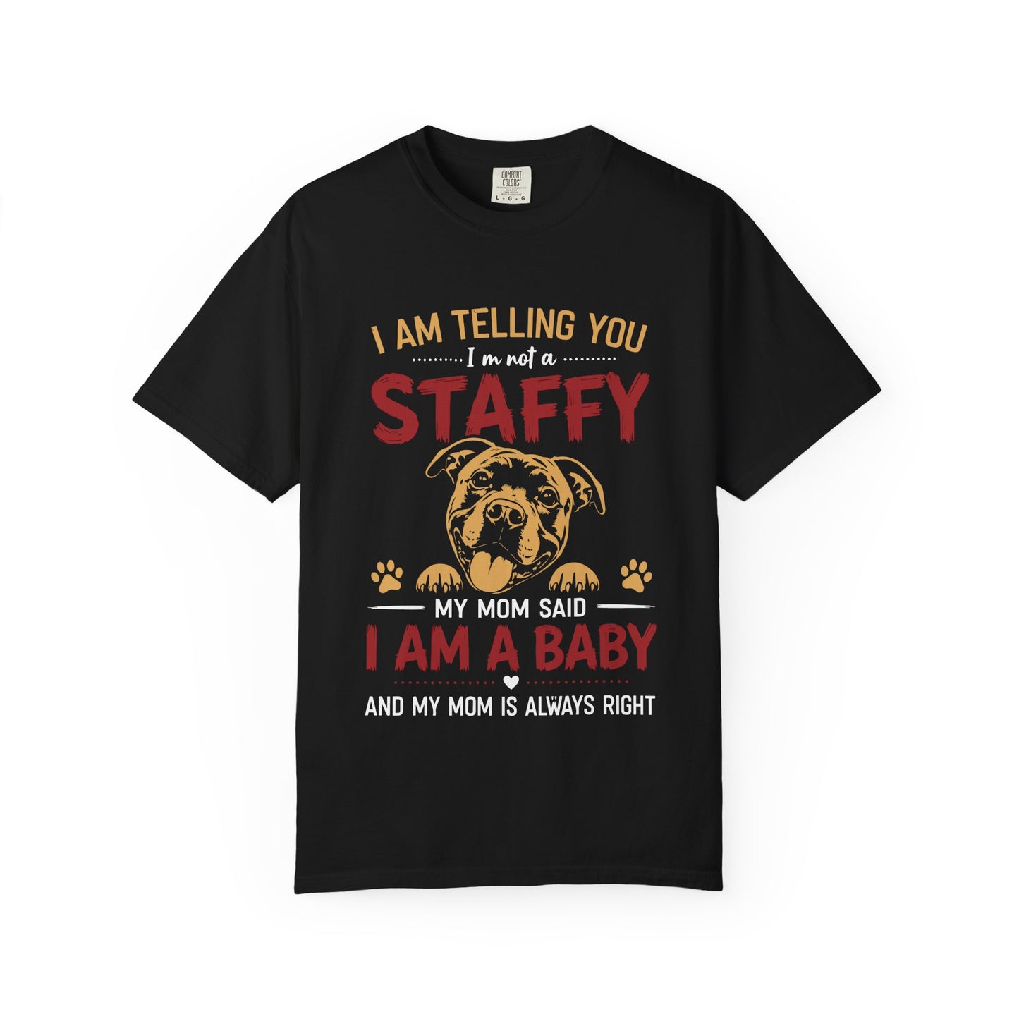 Cute Staffy Mom T‑Shirt