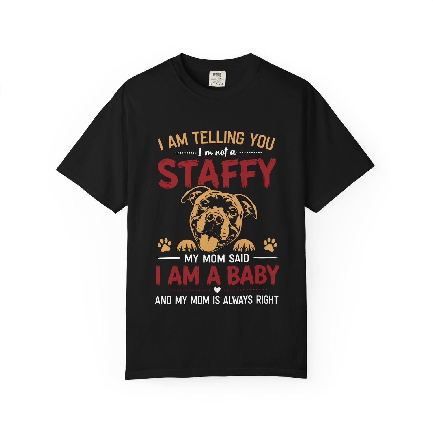 Cute Staffy Mom T‑Shirt