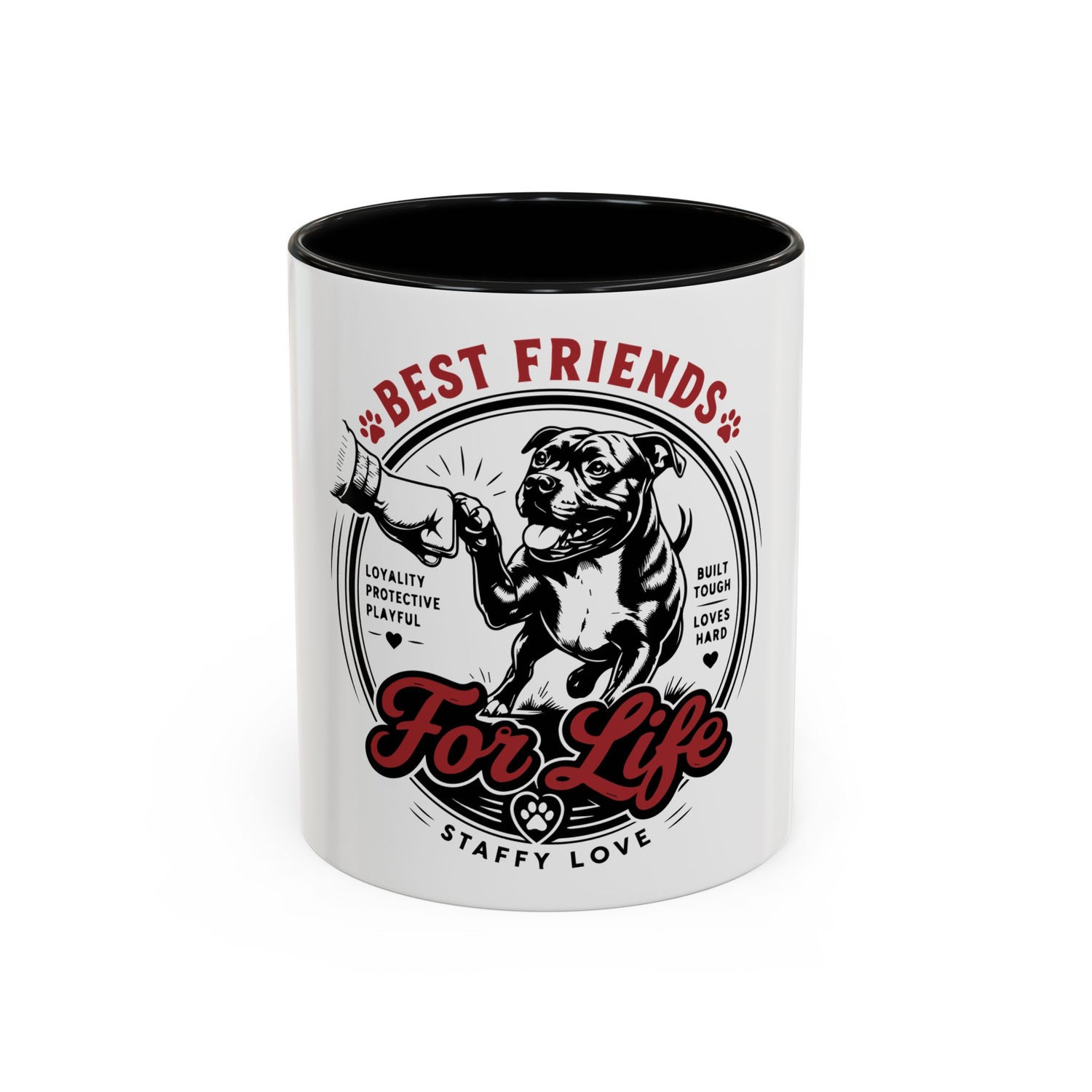 Best Friends For Life Staffy - Coffee Mug