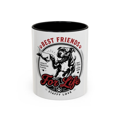 Best Friends For Life Staffy - Coffee Mug