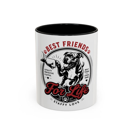 Best Friends For Life Staffy - Coffee Mug