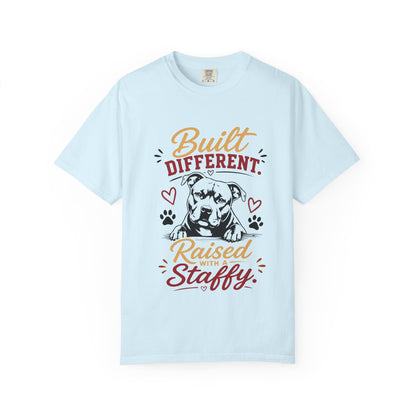 Raised With a Staffy T-Shirt