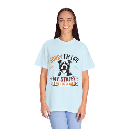 Needed Me Staffy T-Shirt