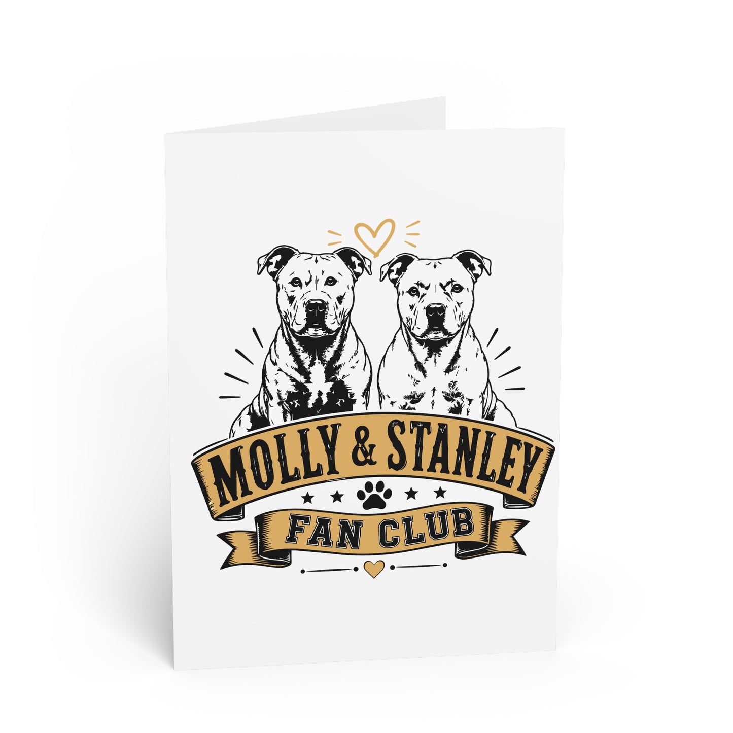 Molly & Stanley Fan Club — Greeting Card