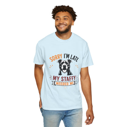 Needed Me Staffy T-Shirt