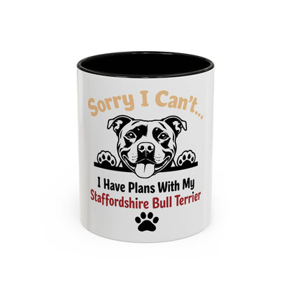 I Have Plans With My Staffordshire  - Coffee Cup