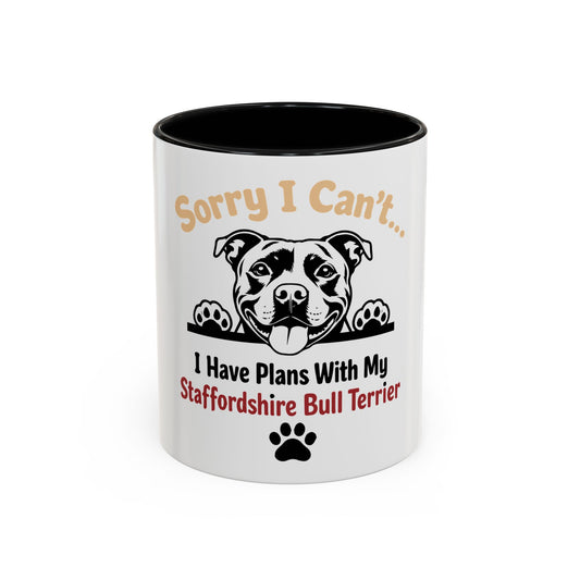 I Have Plans With My Staffordshire  - Coffee Cup