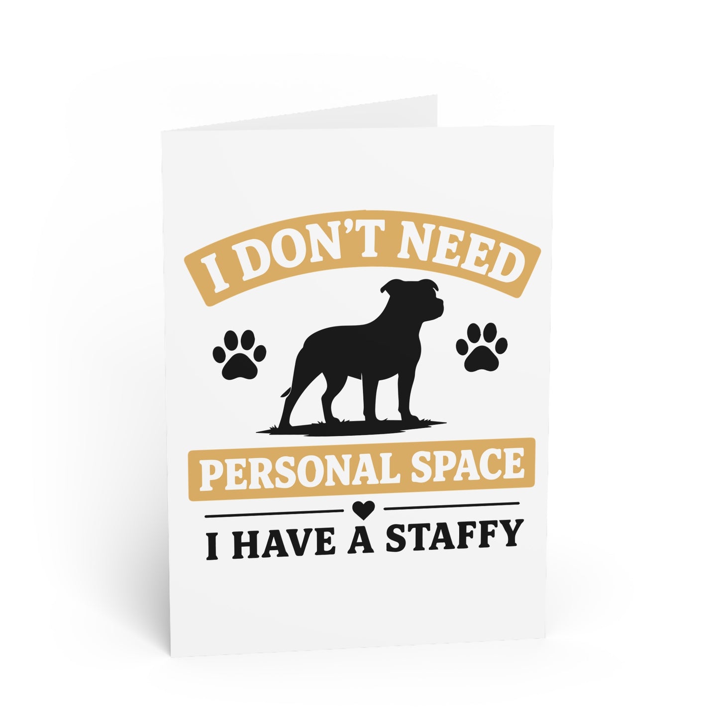 I Don't Need Personal Space — Greeting Card