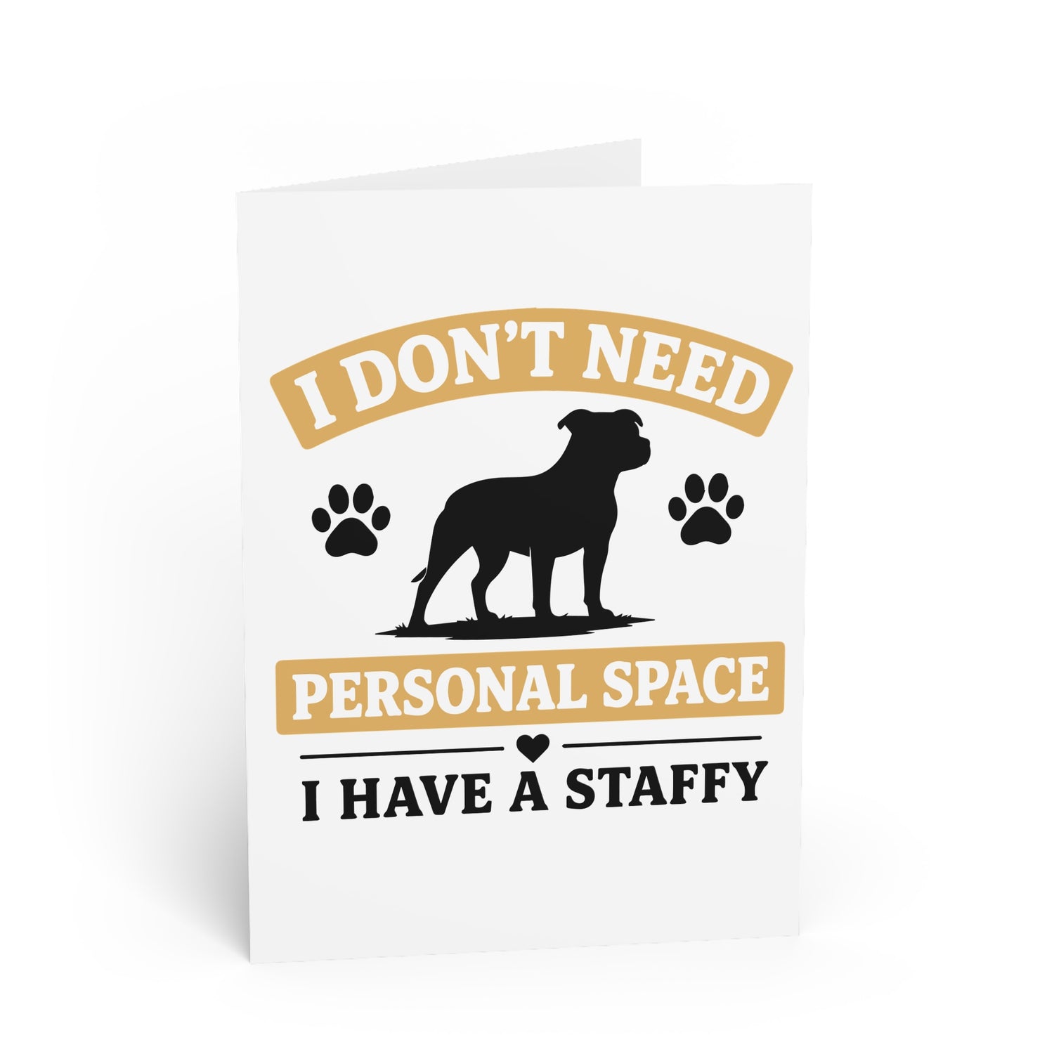 I Don't Need Personal Space — Greeting Card