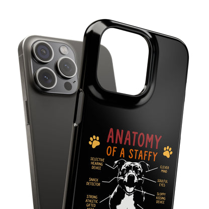 Anatomy of a Staffy - Phone Cases