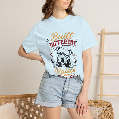 Raised With a Staffy T-Shirt