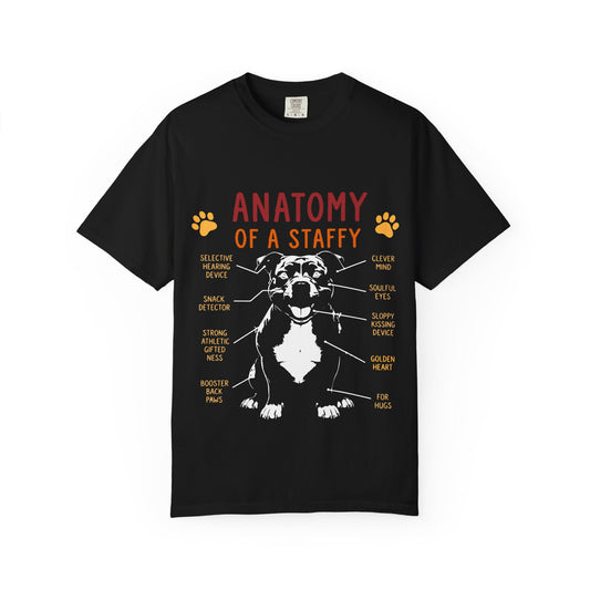 Anatomy of a Staffy T-Shirt