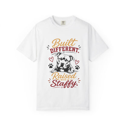 Raised With a Staffy T-Shirt