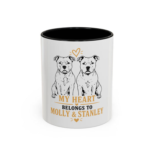 My Heart Belongs to Molly & Stanley - Coffee Cup