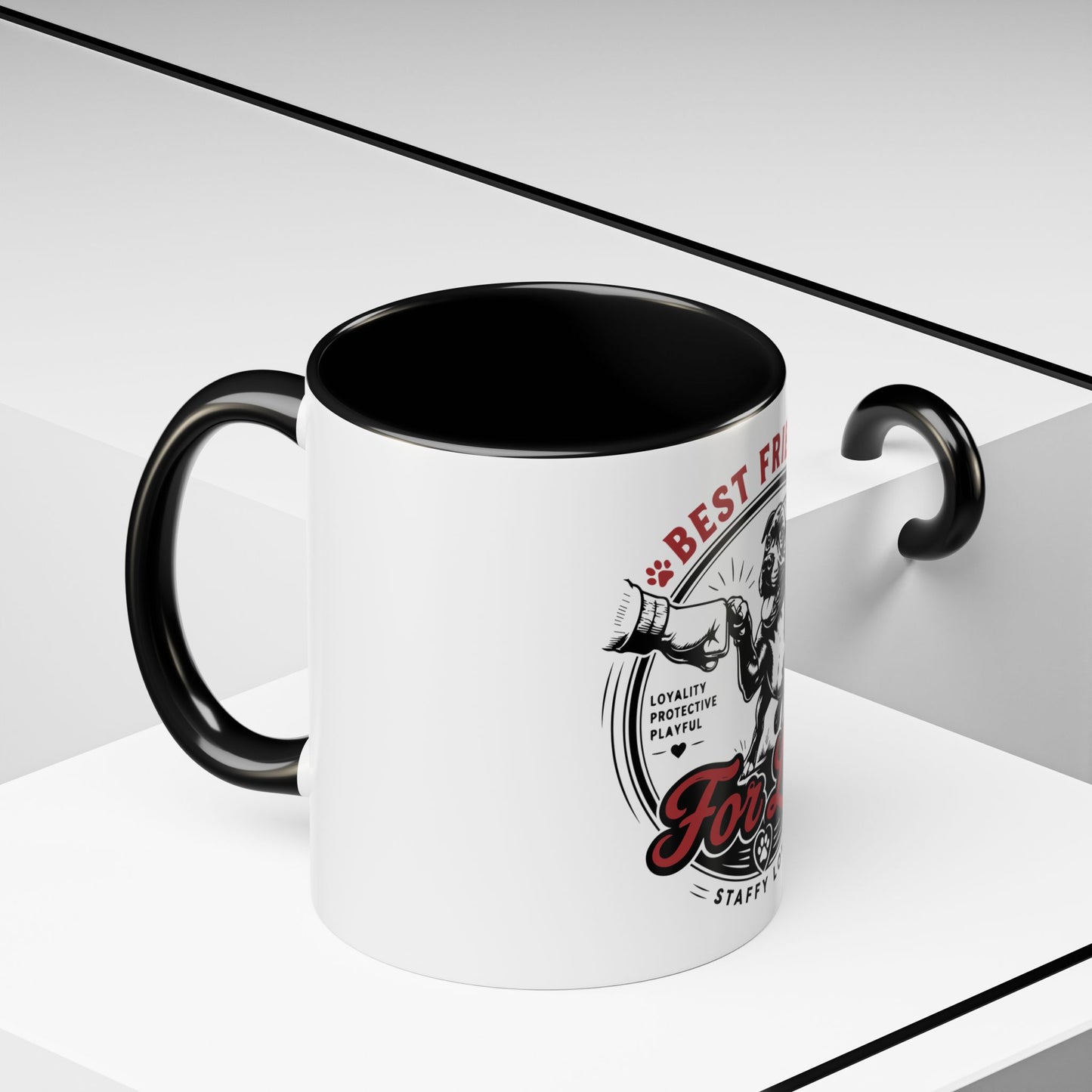 Best Friends For Life Staffy - Coffee Mug
