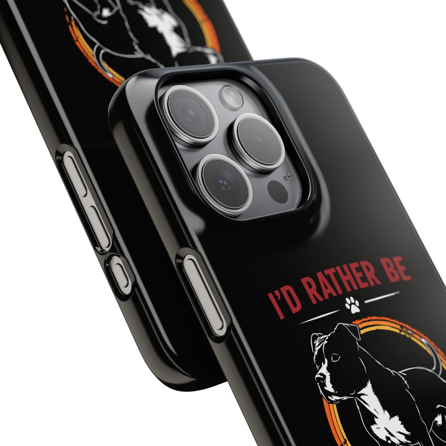 I'd Rather Be With My Staffy - Phone Cases