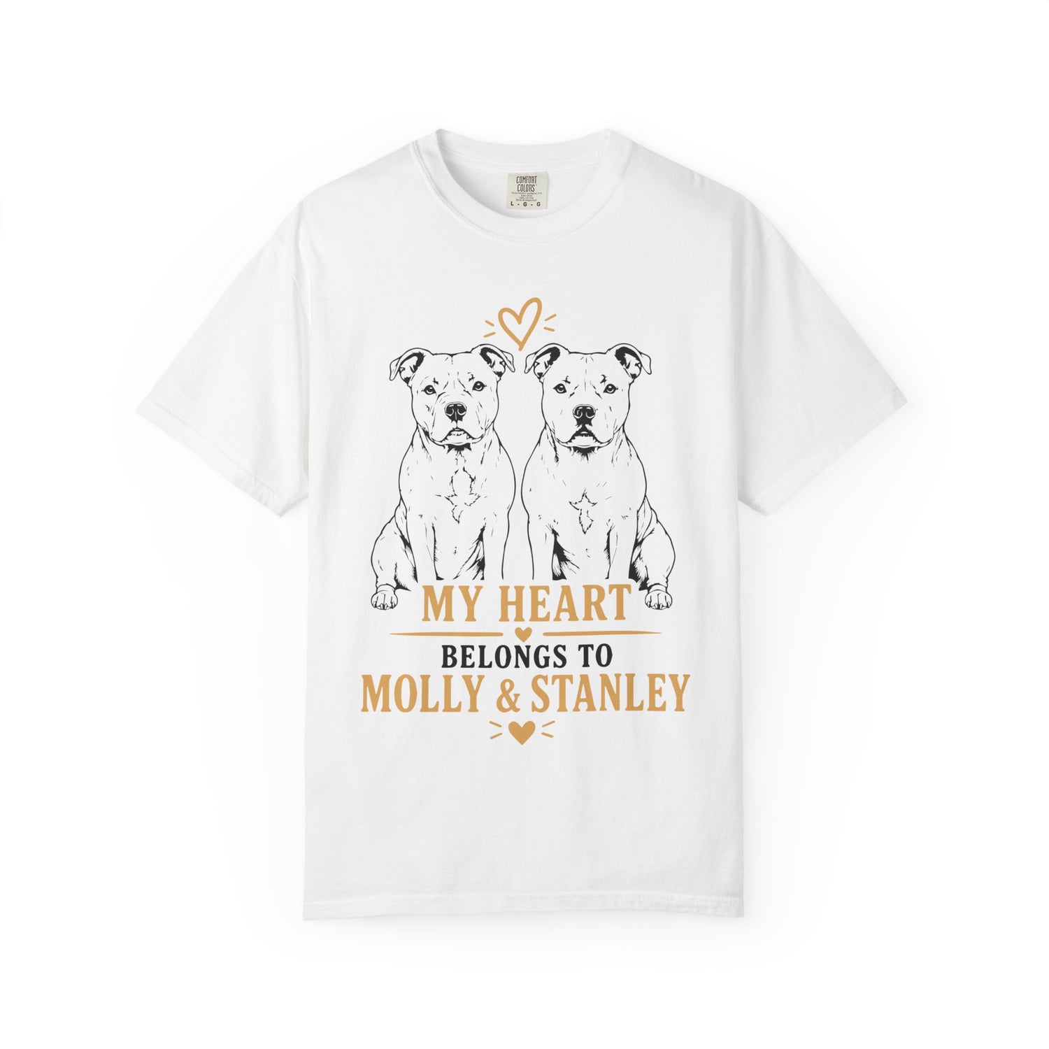 My Heart Belongs to Molly & Stanley T-Shirt