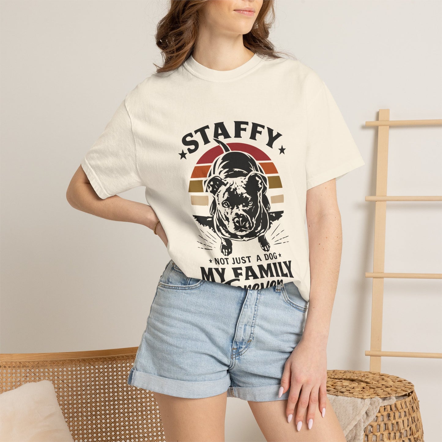 My Family Forever Staffy T-Shirt