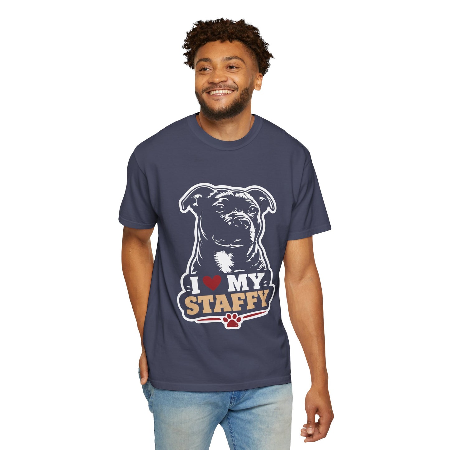 I love Staffy T-Shirt