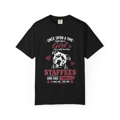 Girl Loved  Staffy T-Shirts