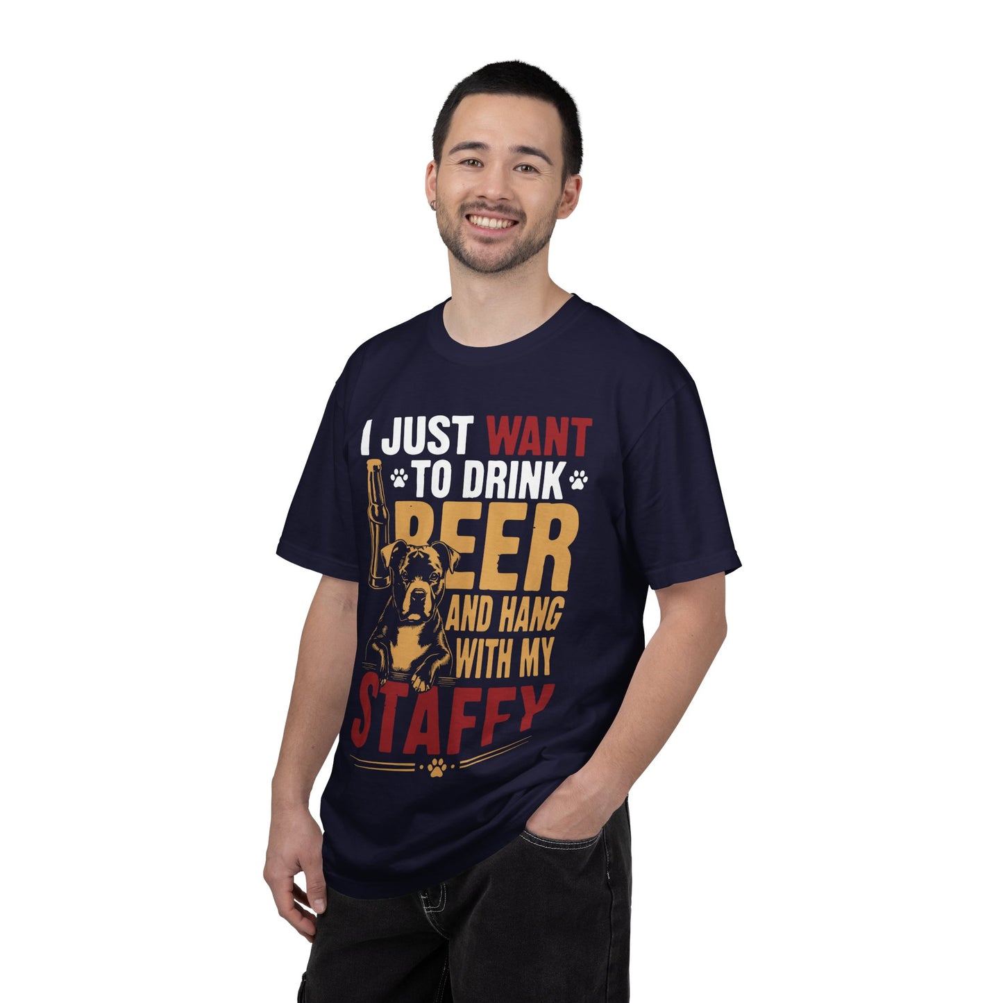 Drink Beer and Hang with Staffy T-Shirt