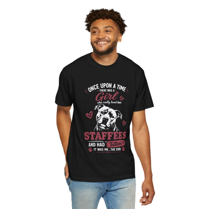 Girl Loved  Staffy T-Shirts