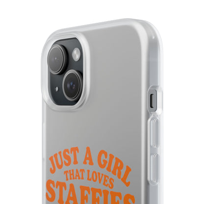 Just a Girl That Loves Staffies - Phone Case